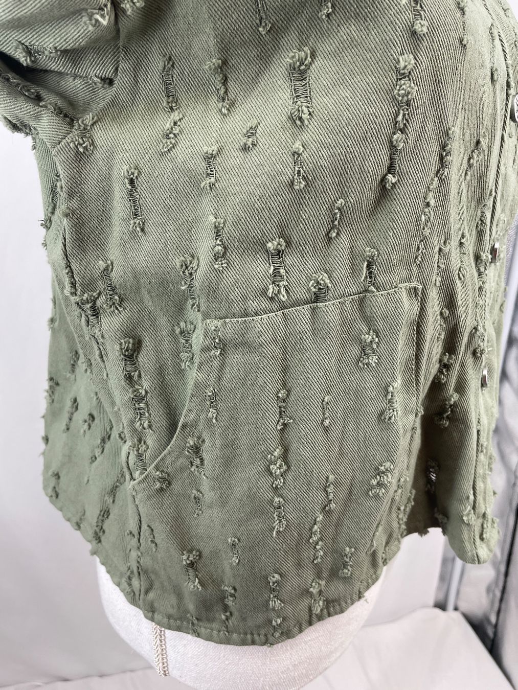 Giacche: AMBRA veste kaki 3/4 – Usato da Lausanne venduto da PlusValue_Lausanne 3