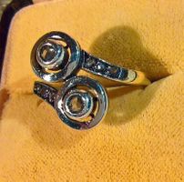 antiker Diamantring Verlobungsring