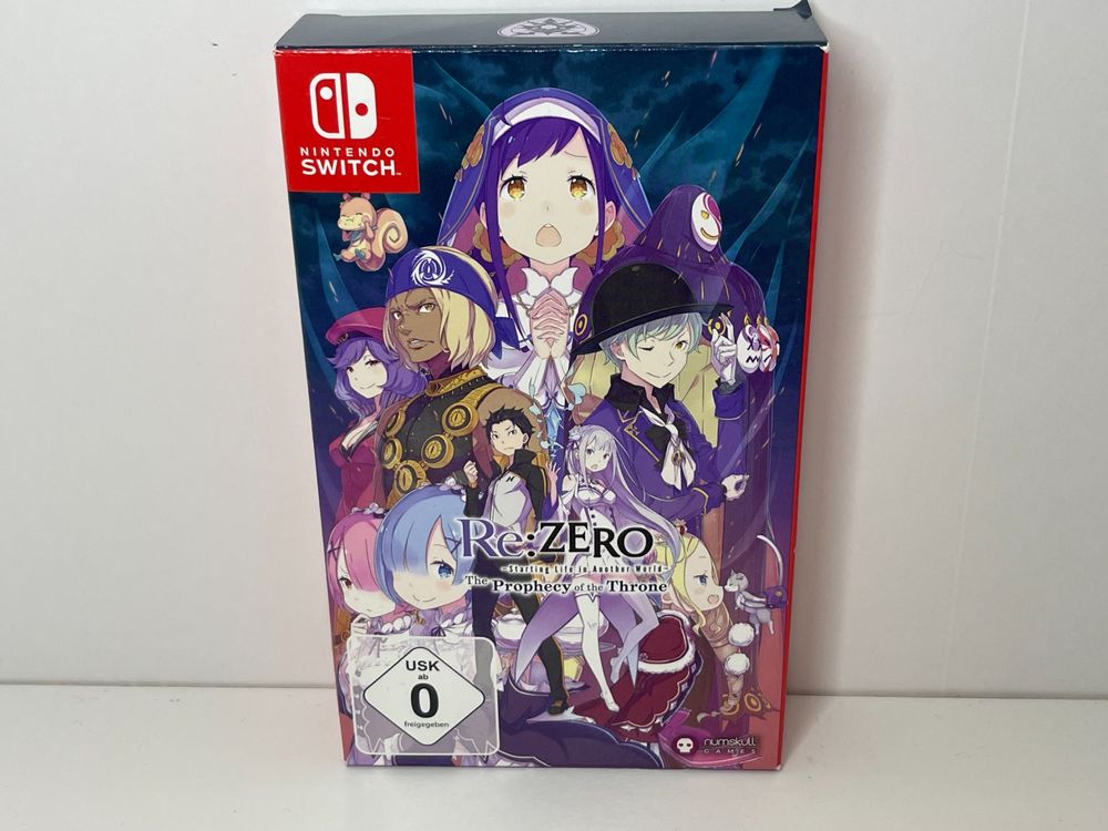 Re: Zero - The Prophecy of The Throne - Collector's Edition - SWI - Jeu