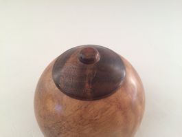 Künstlerische Handgefertigte Busen Brust Holzdose Dose Holz