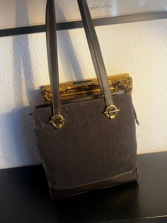 Nina Ricci Monsieur Tasche Braun Vintage