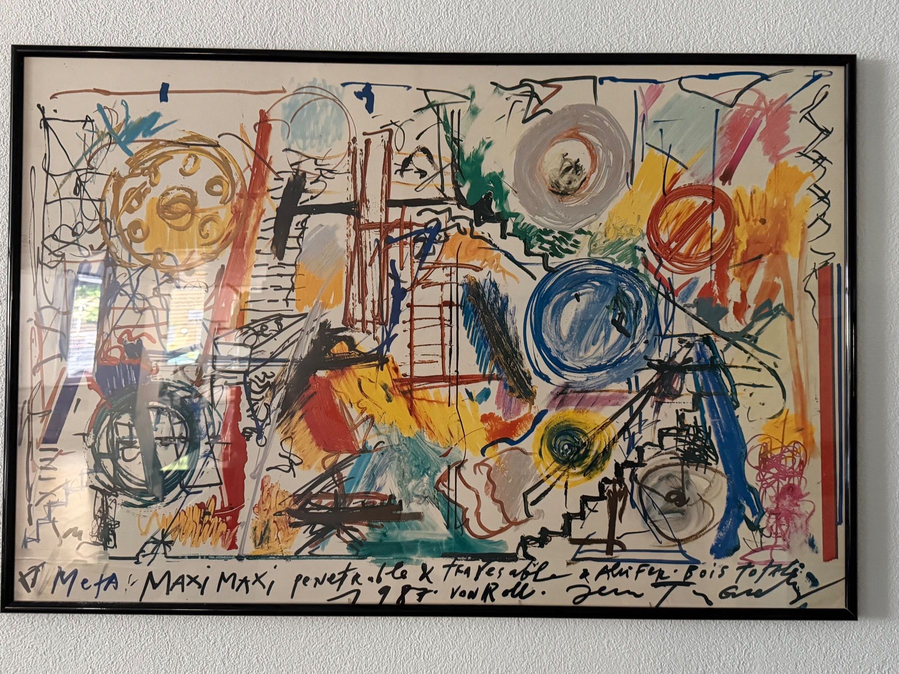 Posters & Illustrations: Jean Tinguely Meta Maxi – D'occasion à Cham par wasudami