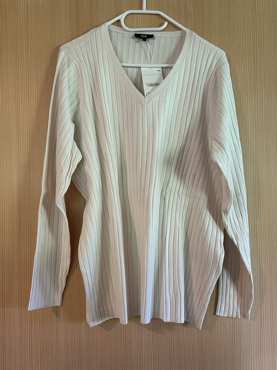 C&A Maglioni & Felpe: Neuer Pullover XXL von C&A cremeweiss mit seidenglanz – Nuovo (secondo la descrizione) da Ardez venduto da 2004ankek