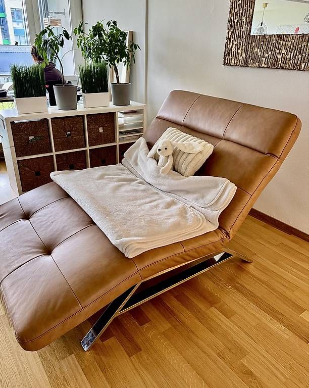 Liegen & Liegestühle: Ledercouch / Einzelliege Candy Reviera Maxi – Gebraucht aus Zug von Zug1978 1