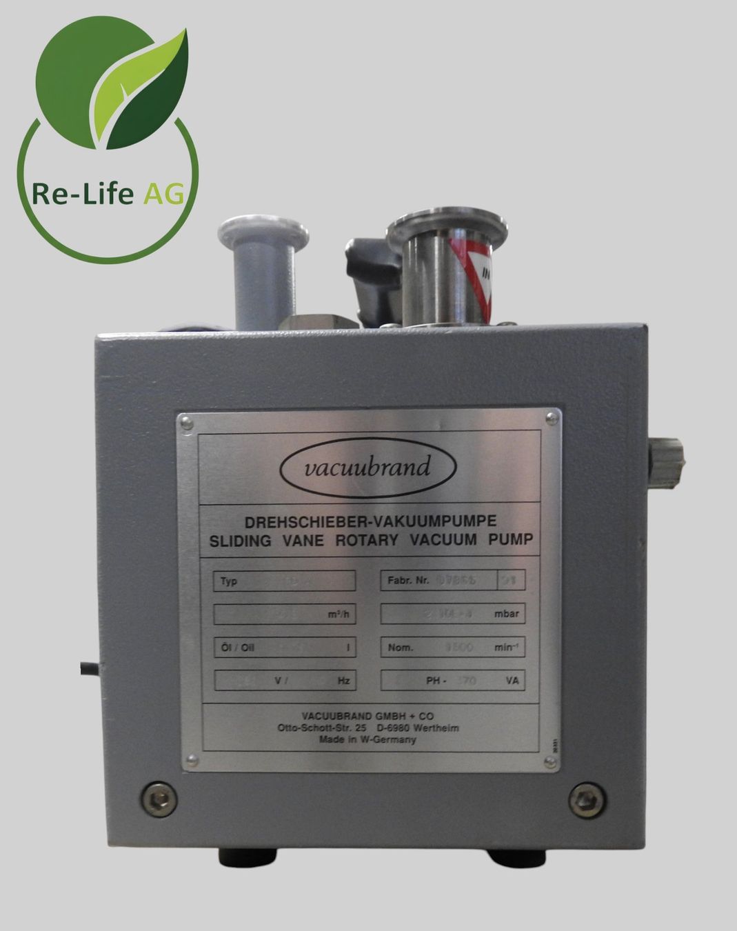 Tutte le macchine: Müller&Krempel | RD4 | Vacuum Pump | Fully Tested – Usato da Reinach BL venduto da Re-LifeAG_Labor 4