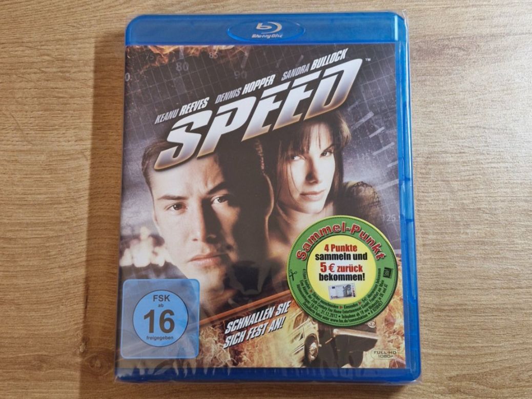 Tutti i DVDs: Speed (1994) NEU OVP Bluray – Nuovo e nell'imballaggio originale da Pfungen venduto da Whitie