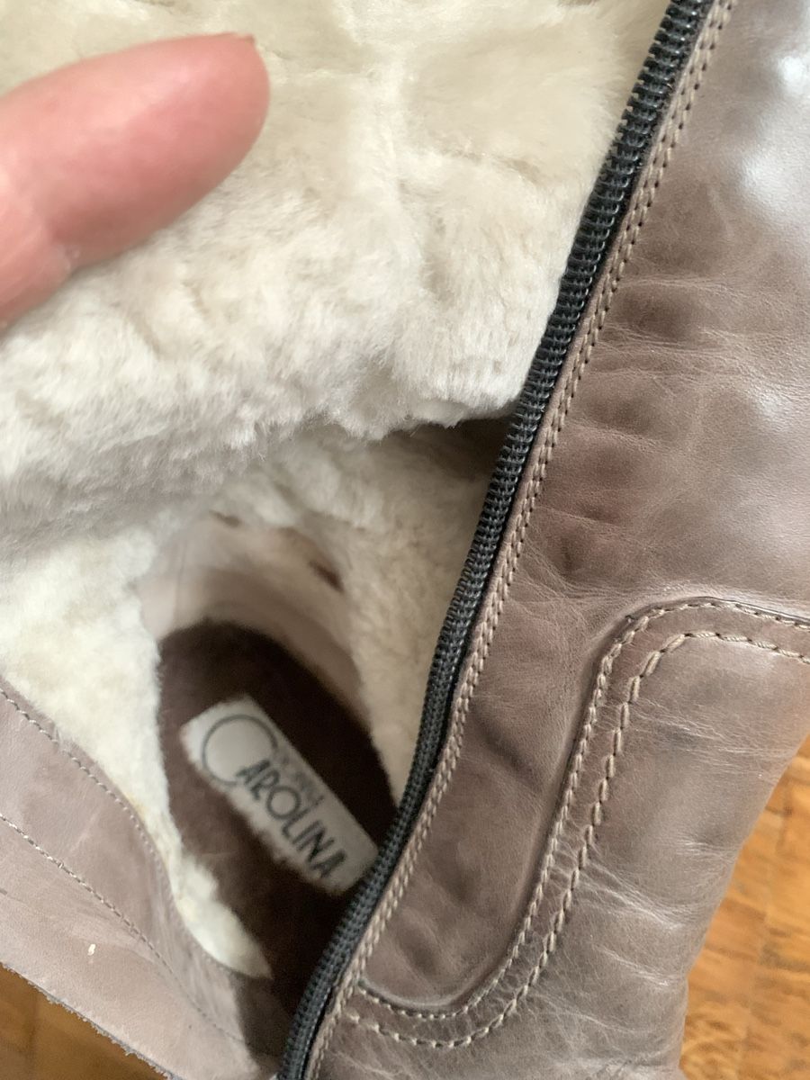 Scarpe da donna: Donna Carolina leder lammfell stiefel – Usato da Zürich venduto da Nikuska32 6