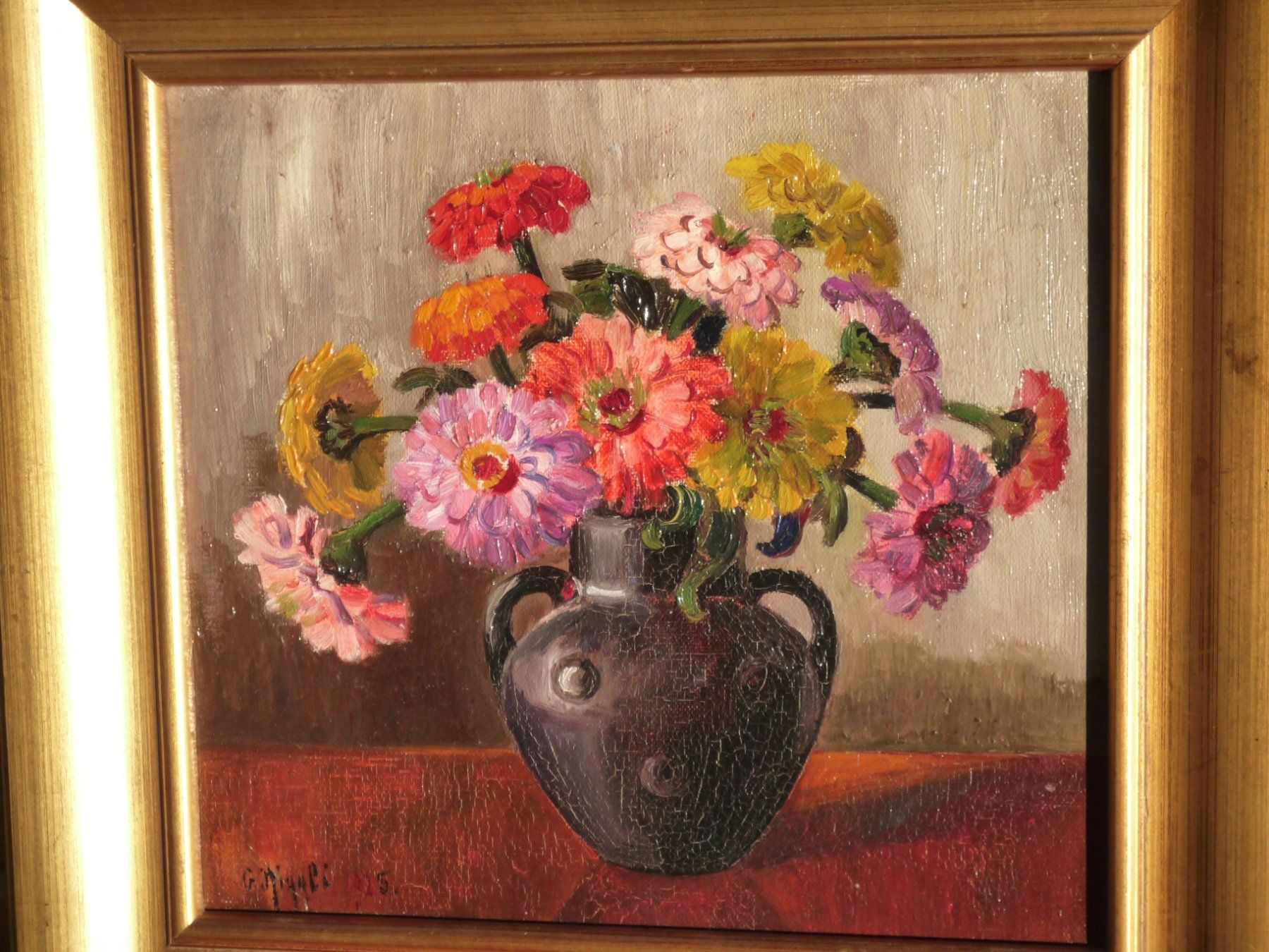 Gret Niggli (1882 Aarau - 1954 Zürich): Blumenstillleben (Gebraucht) in ...