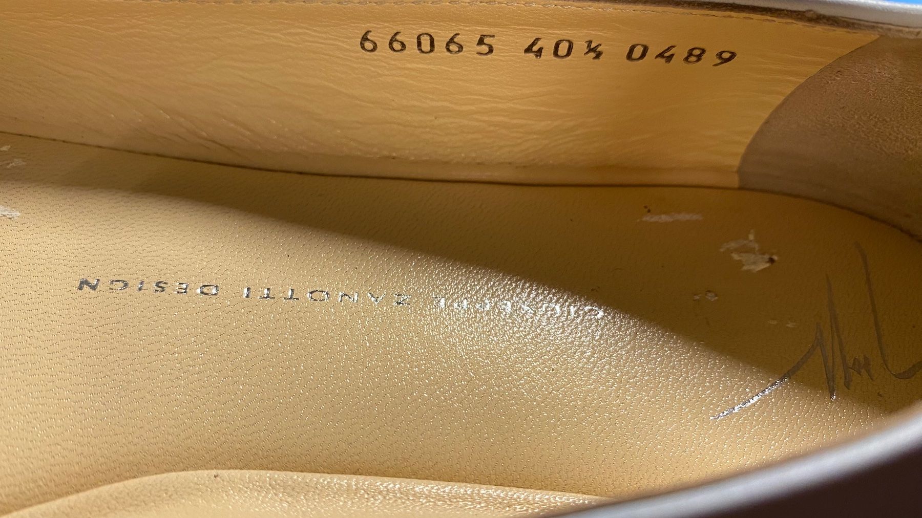 Zanotti Scarpe da donna: Giuseppe Zanotti Ballerinas hellgrau – Usato da Starrkirch-Wil venduto da sclupain 5
