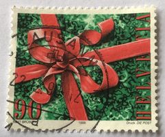 Nr.962 Weihnachtsmakke GESTEMPELT 1998   