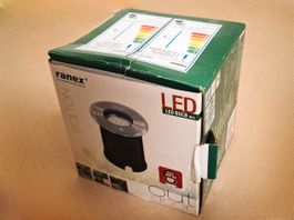 Ranex Bolton LED Bodeneinbauleuchte Outdoor IP67 230lm GU10