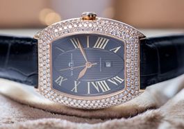 Van Der Bauwede MAGNUM XS Automatic18k Rose Full Diamonds