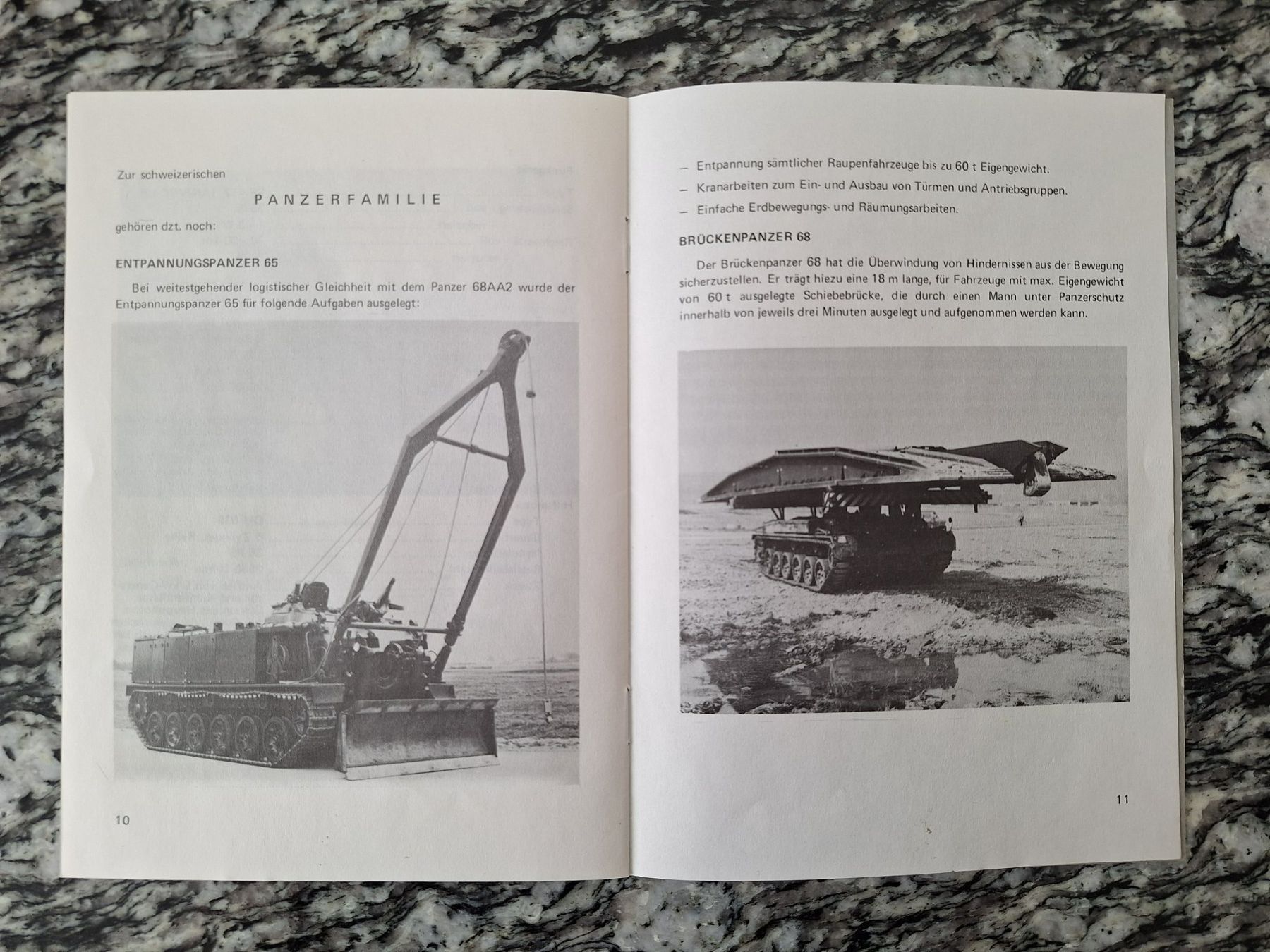 Documents: Prospekt Panzer 68AA2 – D'occasion à Lohn-Ammannsegg par Beo71 4