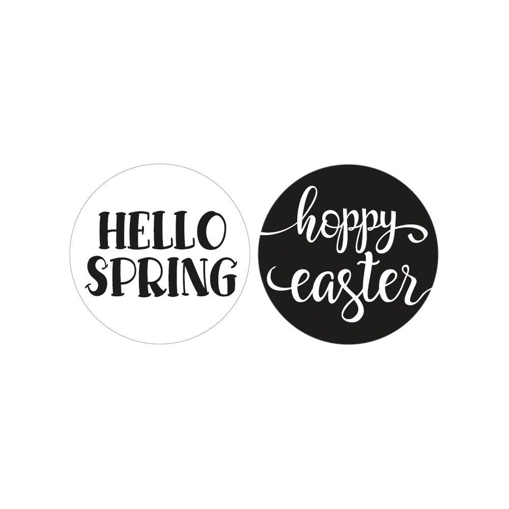 Altro in Bricolage: Label: “Hello Spring, hoppy easter” – Nuovo e nell'imballaggio originale da Winterthur venduto da schnuggi88 1