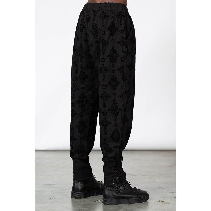 Killstar Pantaloni: KILLSTAR - Night Thirst Joggers XXL – Usato da Monthey venduto da Black-Cockatoo 3