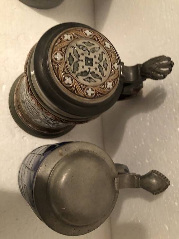 Bicchieri: 4 alte Bierhumpen – Usato da Bubendorf venduto da Mia111 4