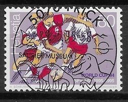 V0855 - Football USA 1994 vollstempel