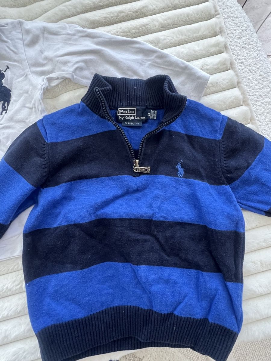 Ralph Lauren Pullover & Sweatshirts: RALPH LAUREN STRICKPULLOVER M GRATIS SWEATSHIRT GR CA 122 – Gebraucht aus Basel von theo-g77 1