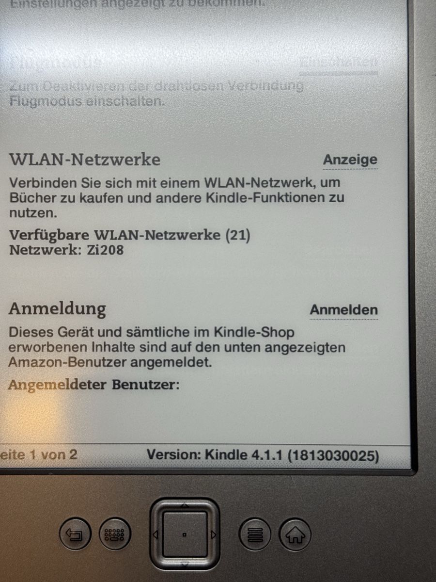 Amazon Tablet PC: Amazon Kindle 4 (Modell D01100) — Grau – Gebraucht aus Rümlang von vla_9g7d 6