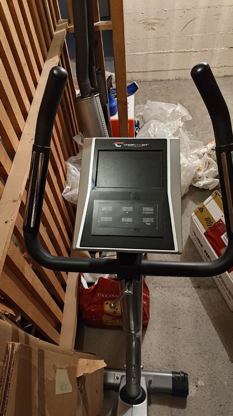 Hometrainer: Christopeit Ergometer EMS 3 – Usato da Adliswil venduto da kso89 1