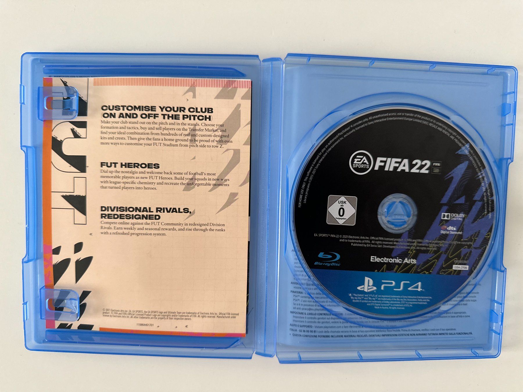 Sony Giochi: FIFA 22, Sony Playstation 4, PS5 – Usato da Couvet venduto da nay_prh5 1
