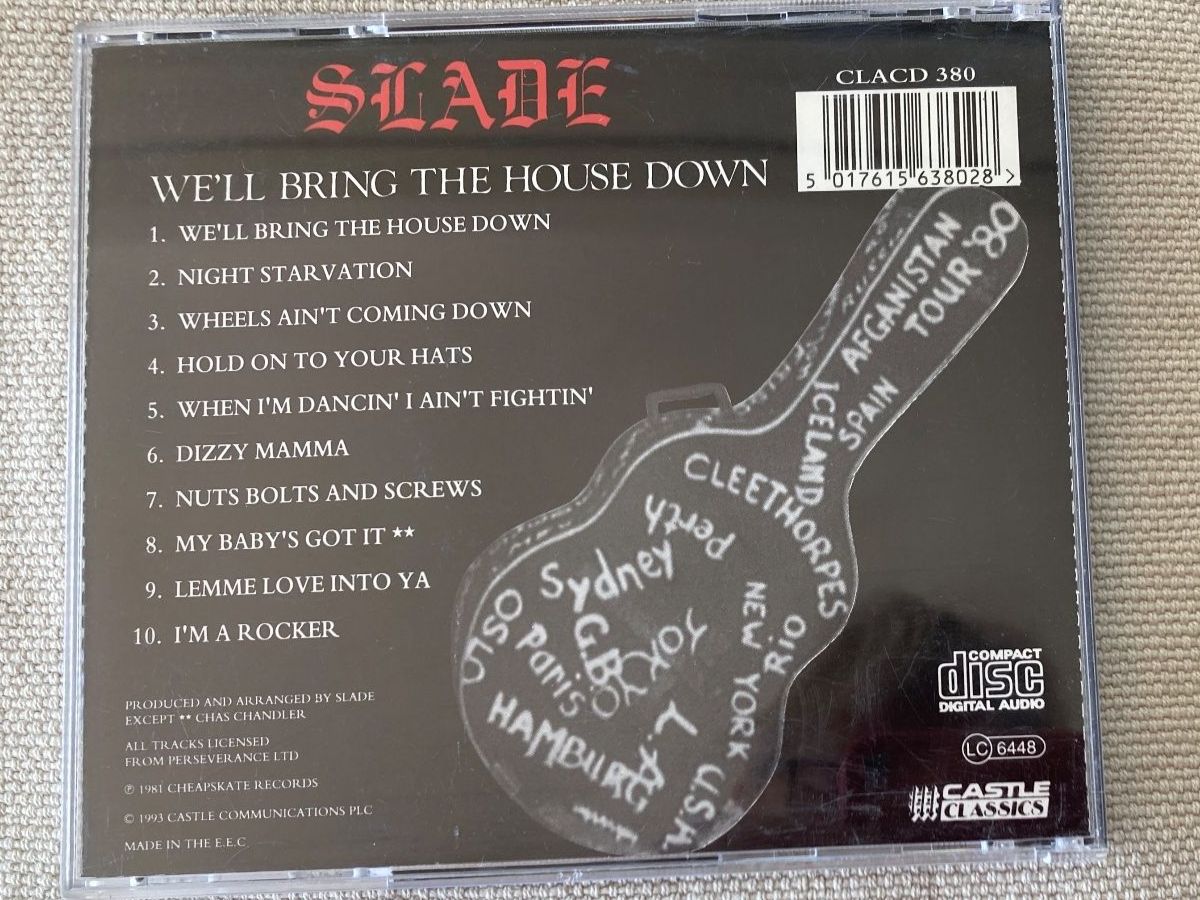 CD: CD, Slade, We'll bring the House down – Usato da Baden venduto da Yoyo1 1