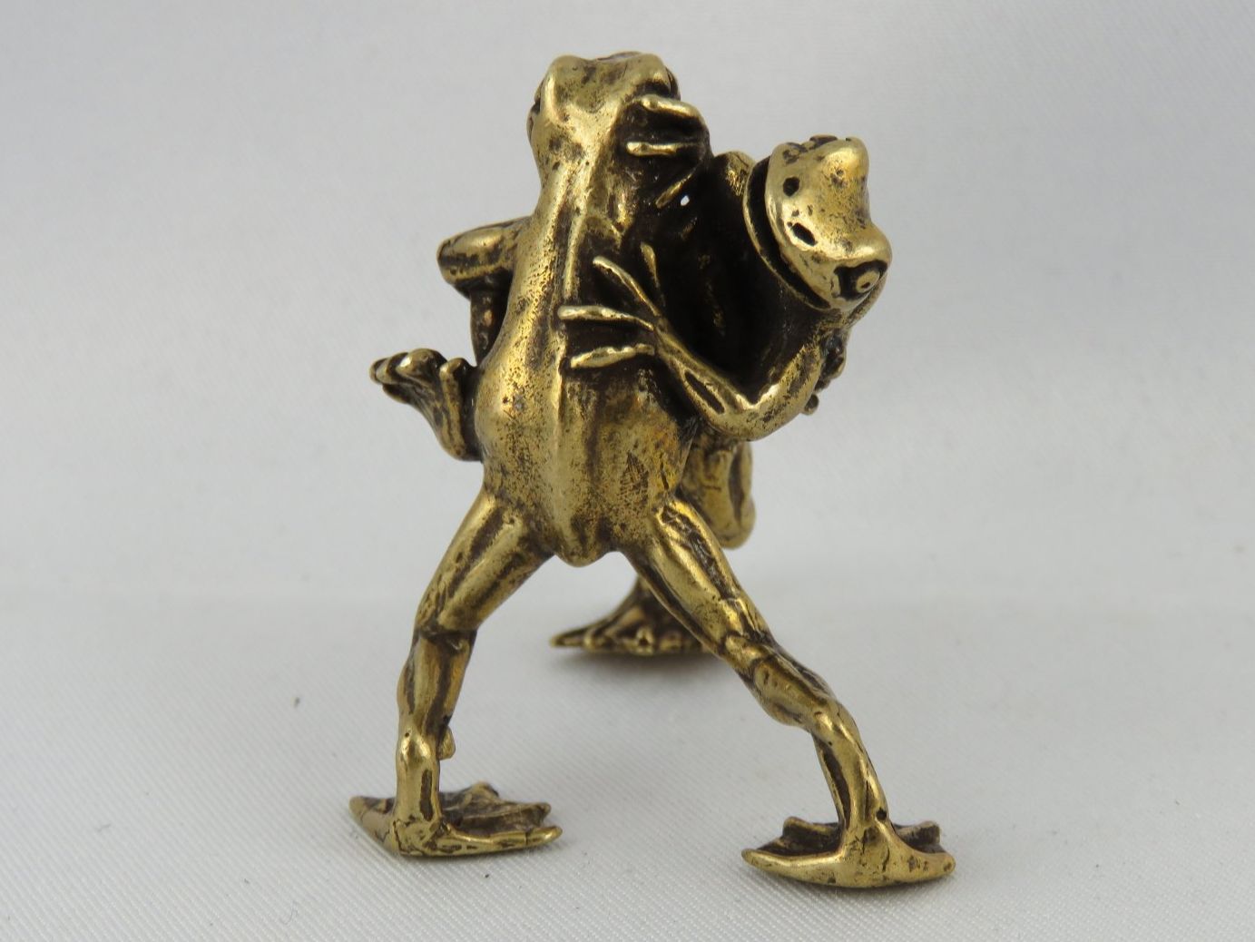 Statuette: Tanzende - FRÖSCHE - Messing Figur - 4x3,5cm – Nuovo (secondo la descrizione) da Grenchen venduto da Yamahwildstar16 3