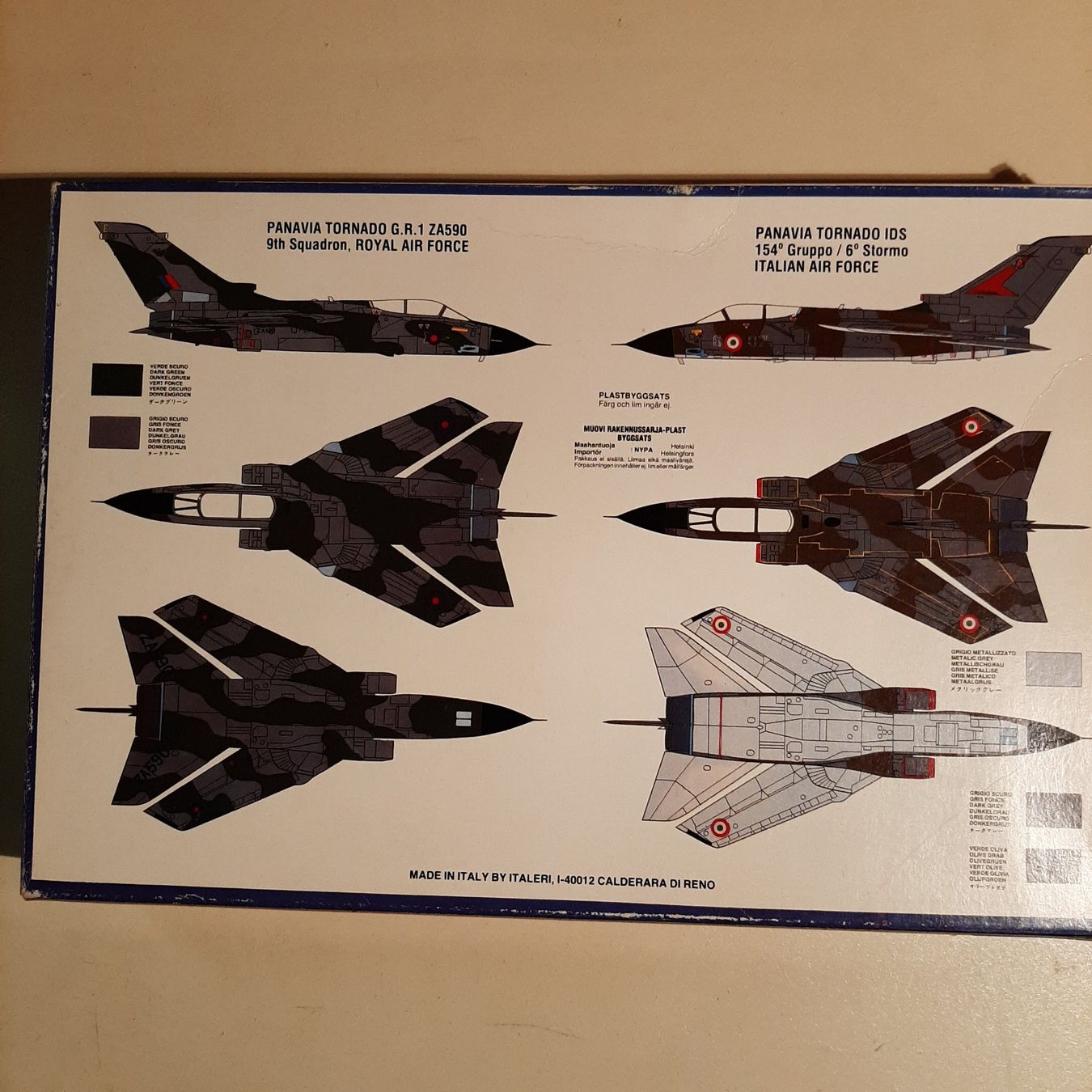 Italeri Kit di modellismo & Modellini statici: 2927 ... Panavia Tornado GR. Mk I ... Italeri 151 – Usato da Bonstetten venduto da Benibanny59 1