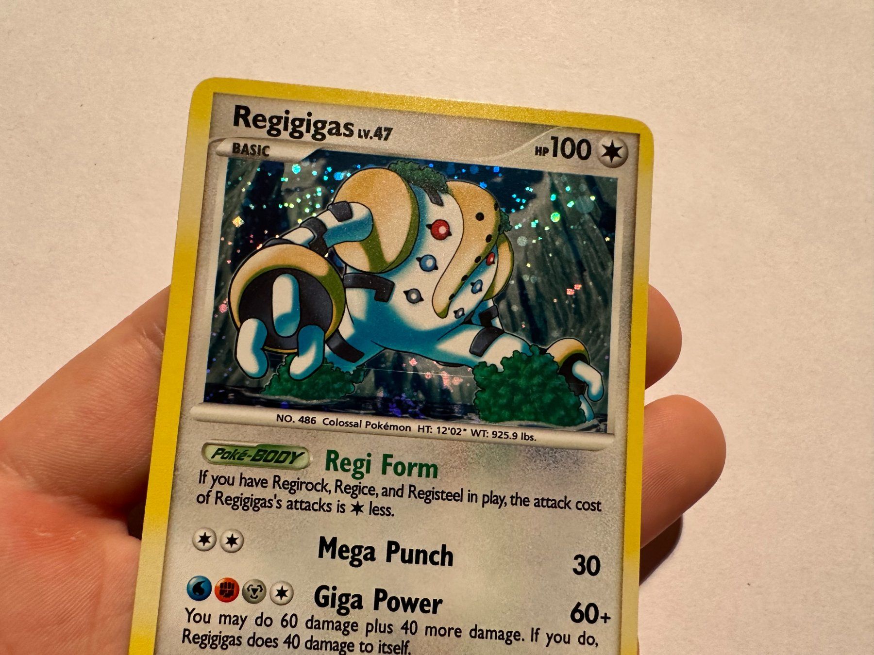 Pokémon Carte collezionabili: Regigigas holo D&P Stormfront EN – Usato da Hagendorn venduto da Pokecollectorch 4