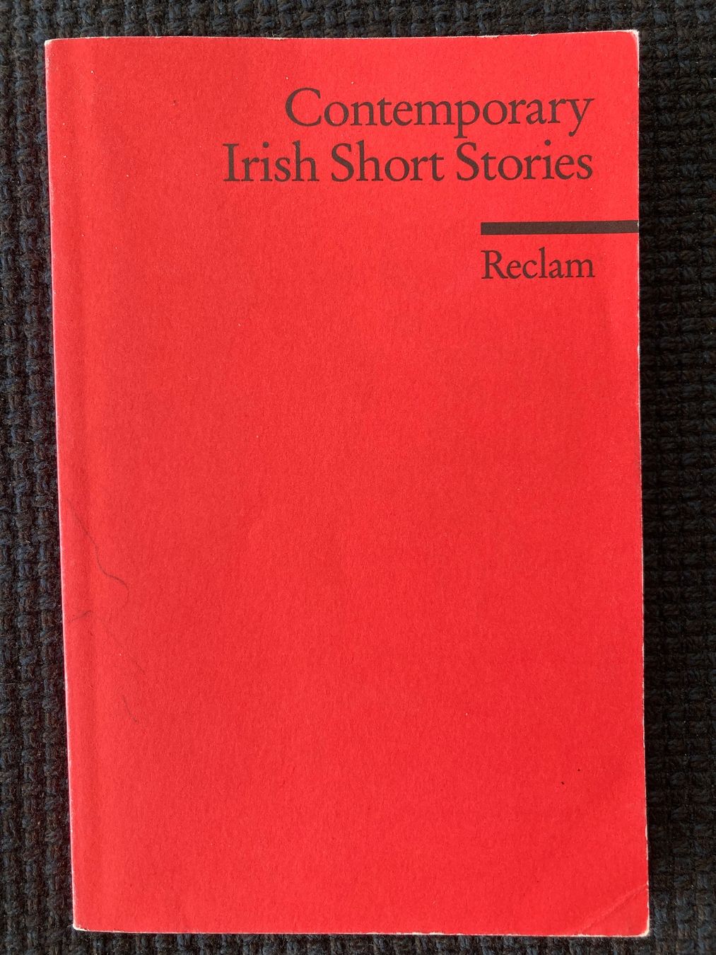 Bücher: Contemporary Irish Short Stories, Reclam – Gebraucht aus Baden von Yoyo1