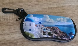 Étui lunettes"Grèce"souple léger/protection (Envoi 1fr)