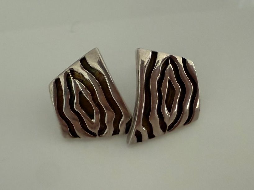 Orecchini pendenti & Orecchini a lobo: Elegante Ohrstecker 925er Silber – Usato da Oetwil an der Limmat venduto da Prinzaessli123 1