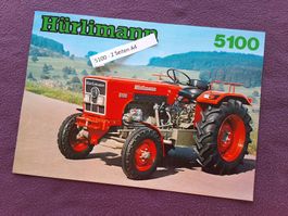 Hürlimann Traktor  5100  Prospekt, Top Kopie
