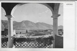 Hotel Terminus - Locarno - Blick auf See und Berge