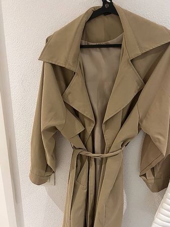 Trench marrone chiaro