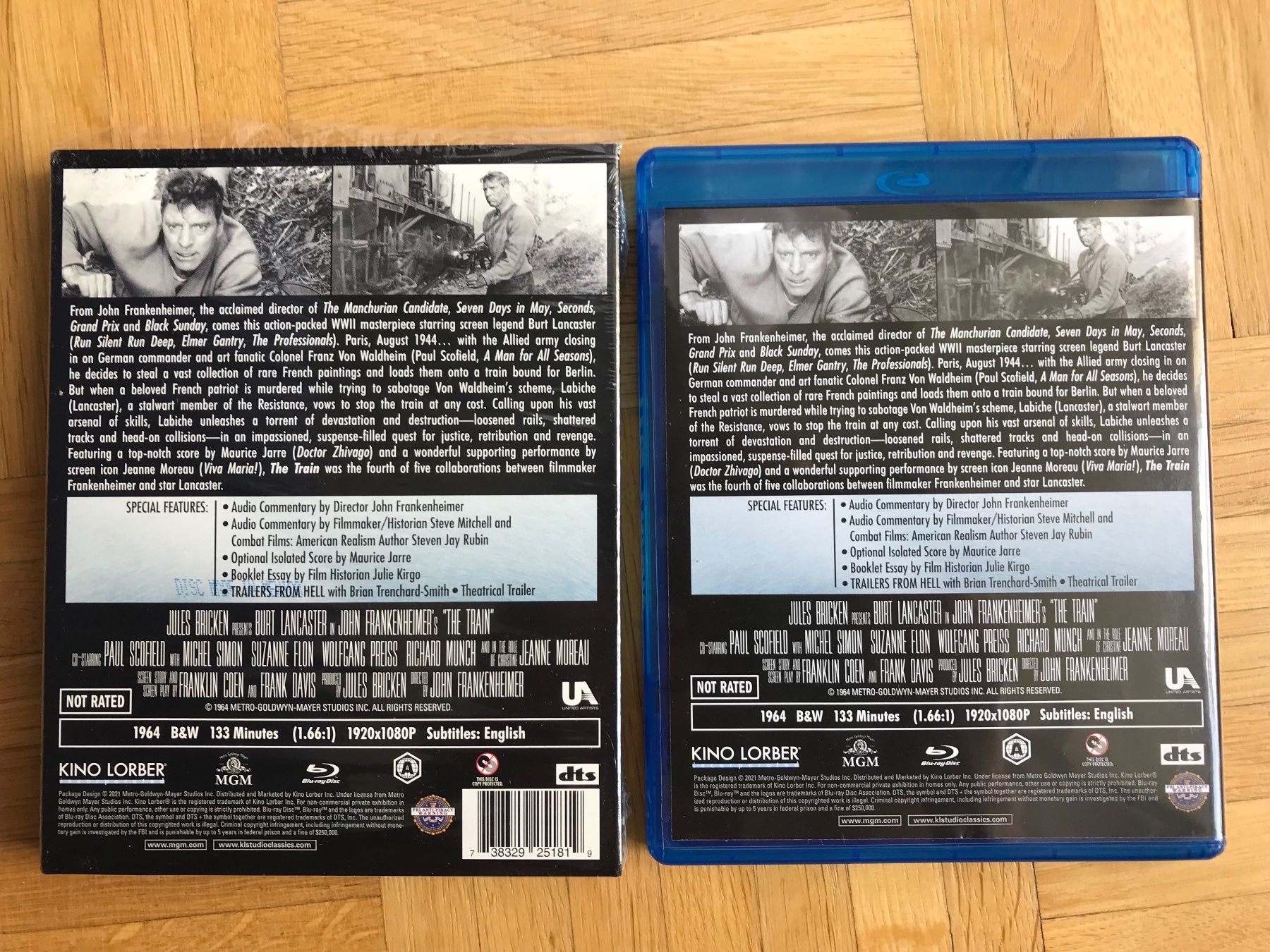 Tutti i DVDs: The Train - mit Slipcover und Booklet - Blu-ray – Nuovo (secondo la descrizione) da Zürich venduto da Malcom 2