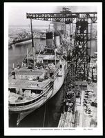 Fotografie Saint-Nazaire, Schiffswerft m