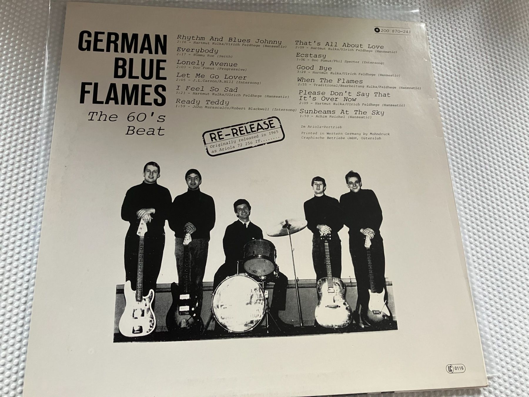 Dischi in vinile: German Blue Flames – Usato da Aarwangen venduto da Jukebox3 2