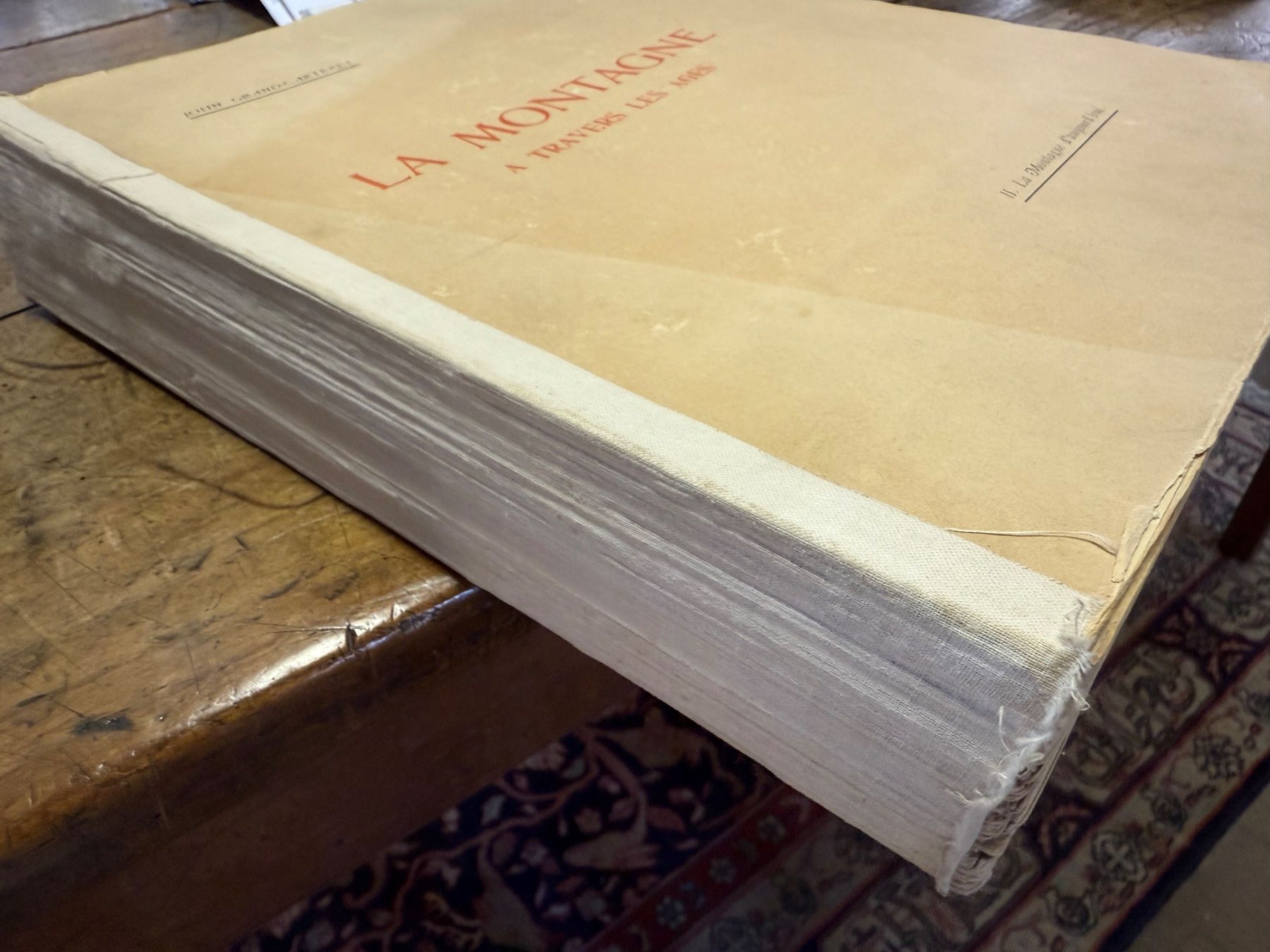 Libri: La montagne A travers les ages – Usato da Bern venduto da Jwpm66 5