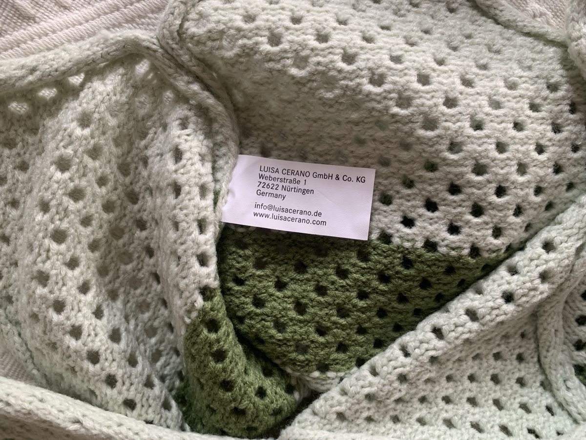 Luisa Cerano Borse da donna: Häkeltasche von Luisa Cerano – Nuovo e nell'imballaggio originale da Zürich venduto da p_q7q_nichtraucher 3
