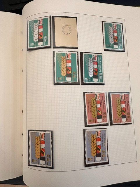 Alle Briefmarken: Soldatenmarken Sammlung – Gebraucht aus Alterswil FR von Kurmann1 9