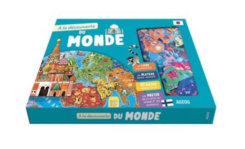 Spiele: Jeu puzzle - A la découverte du Monde – Gebraucht aus Geneve von cilou79