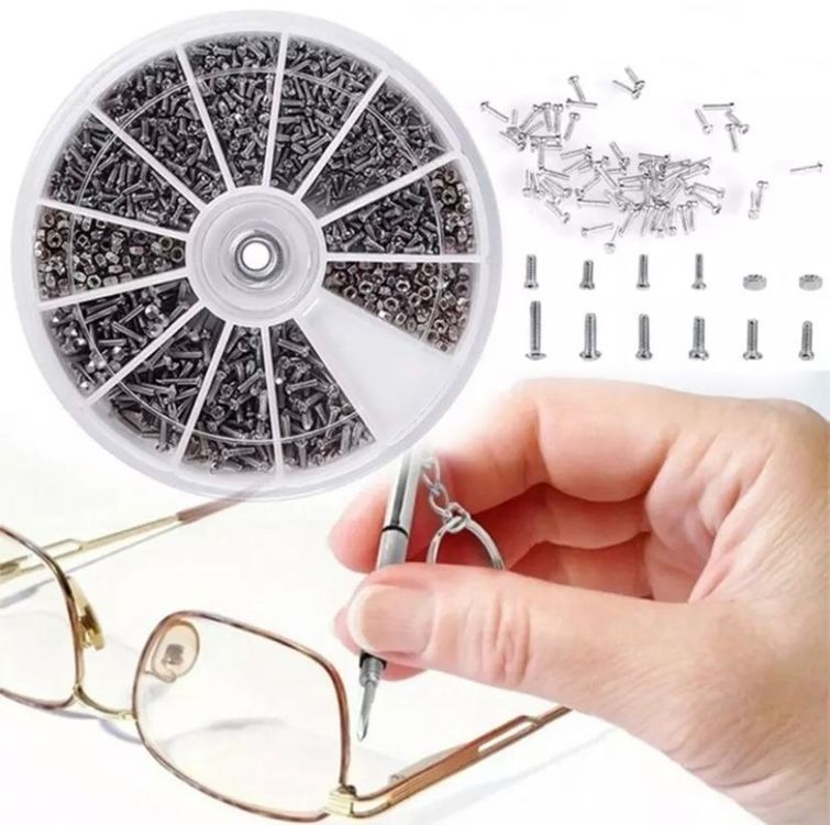 Edelstahl Mini Schrauben Set Brillen Handy Uhr Reparatur Schrauben Werkzeug