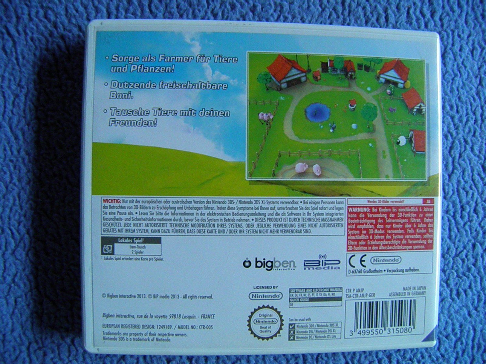 Nintendo Jeux: My Farm 3D , Nintendo 3DS – D'occasion à Triesen FL par Trigon 3