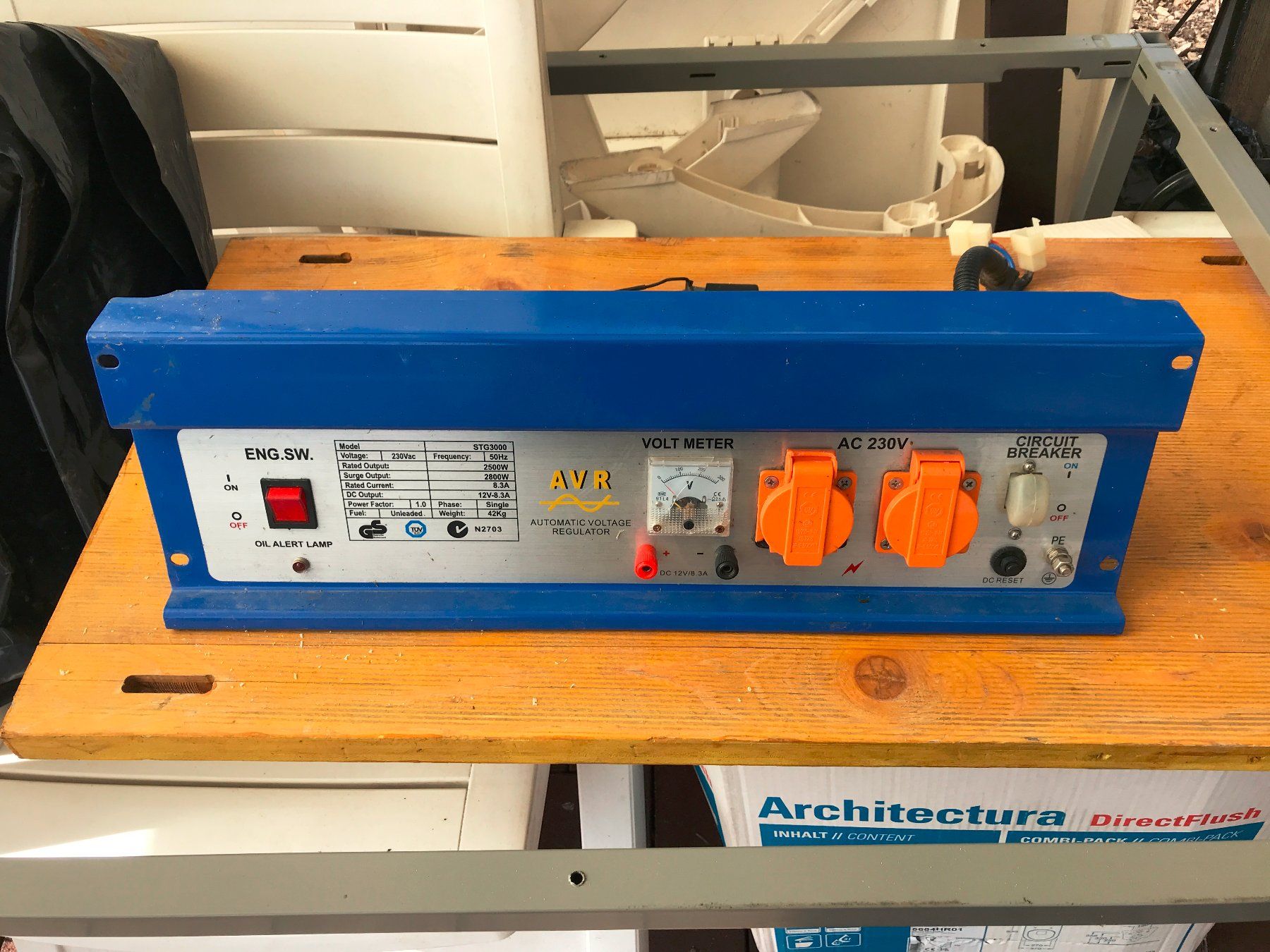 Generatori di corrente: Generator, Stromerzeuger , Stromgenerator Teil. – Usato da Kreuzlingen venduto da JOWY72