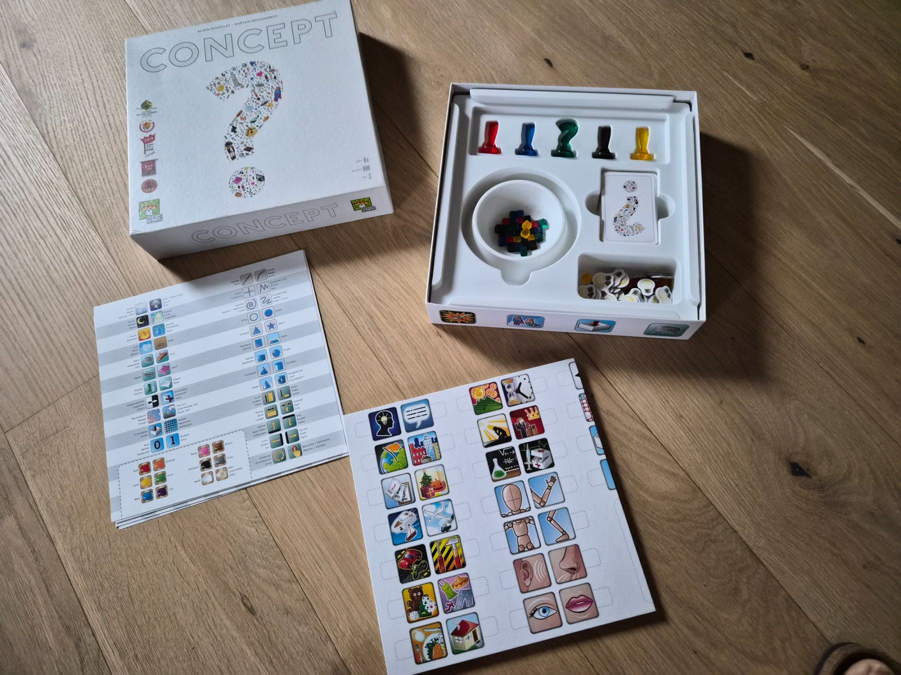 Spiele: Gesellschaftsspiel Concept – Gebraucht aus Bachs von Schmar293 1