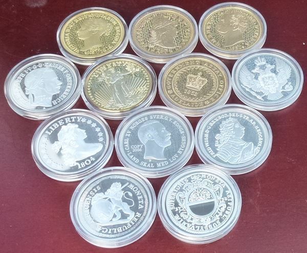 Medaglie: Lot ++ 12 diverse Nachprägungen – Usato da Walkringen venduto da Casablanca777