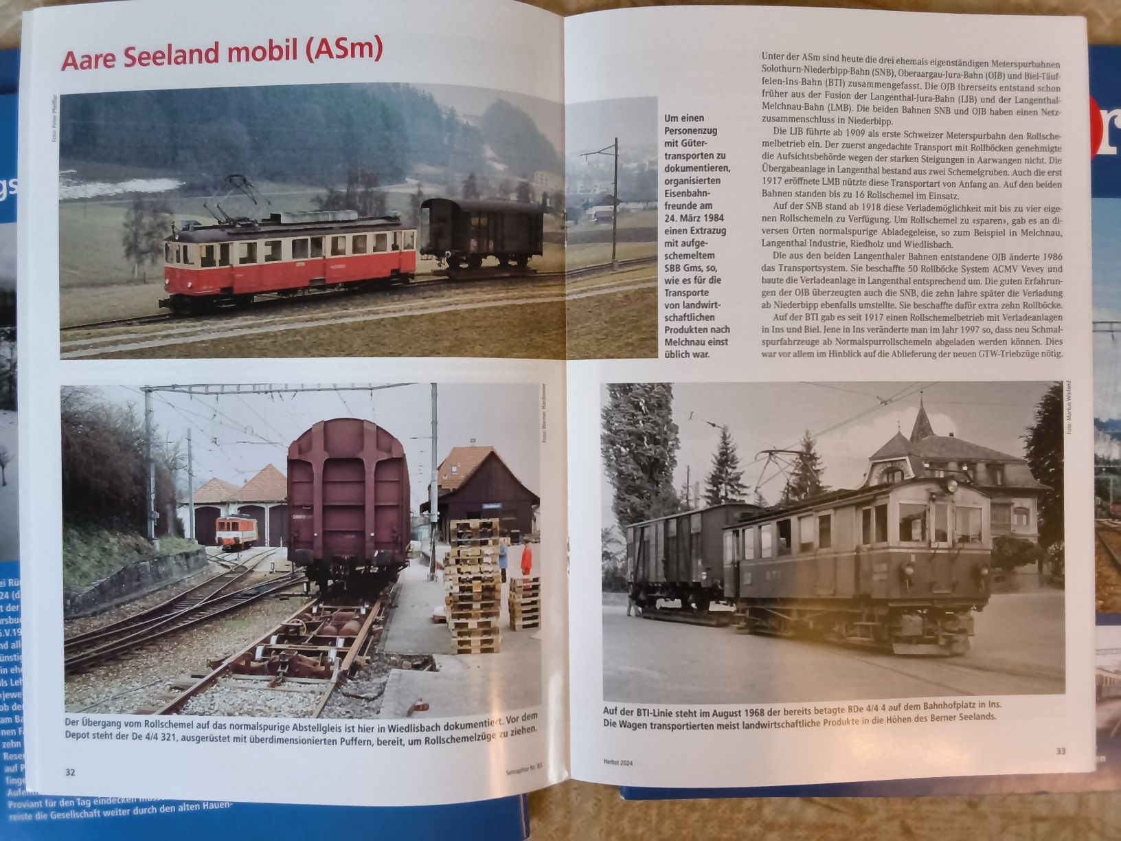 Riviste & Magazine: set 4 Eisenbahn-Hefte Semaphor 2024 – Usato da Hallau venduto da histoiremerveilleuse 6
