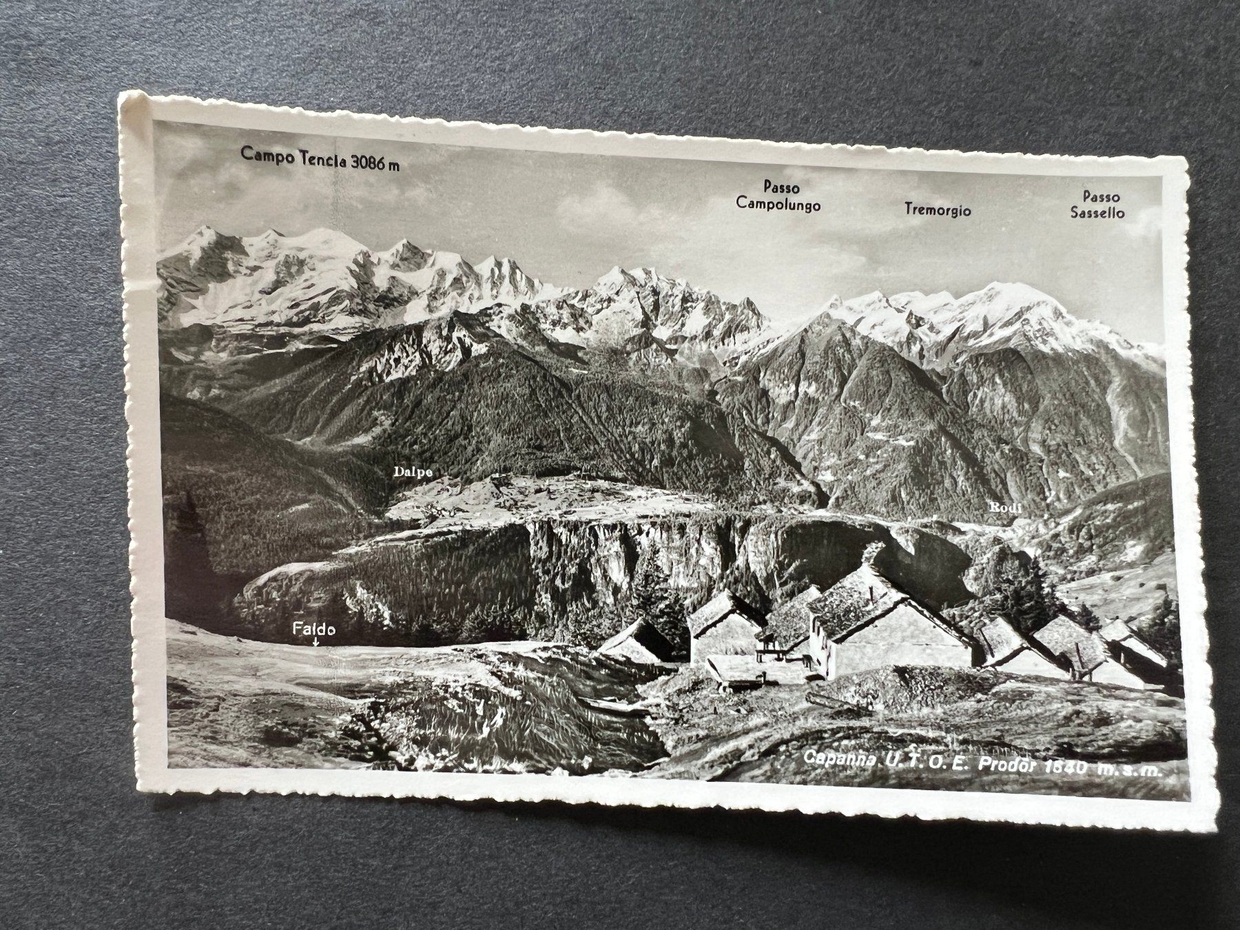 Cartoline postali: Ansichtskarte Capanna 1952 (M196) – Usato da Hinwil venduto da Sidi4