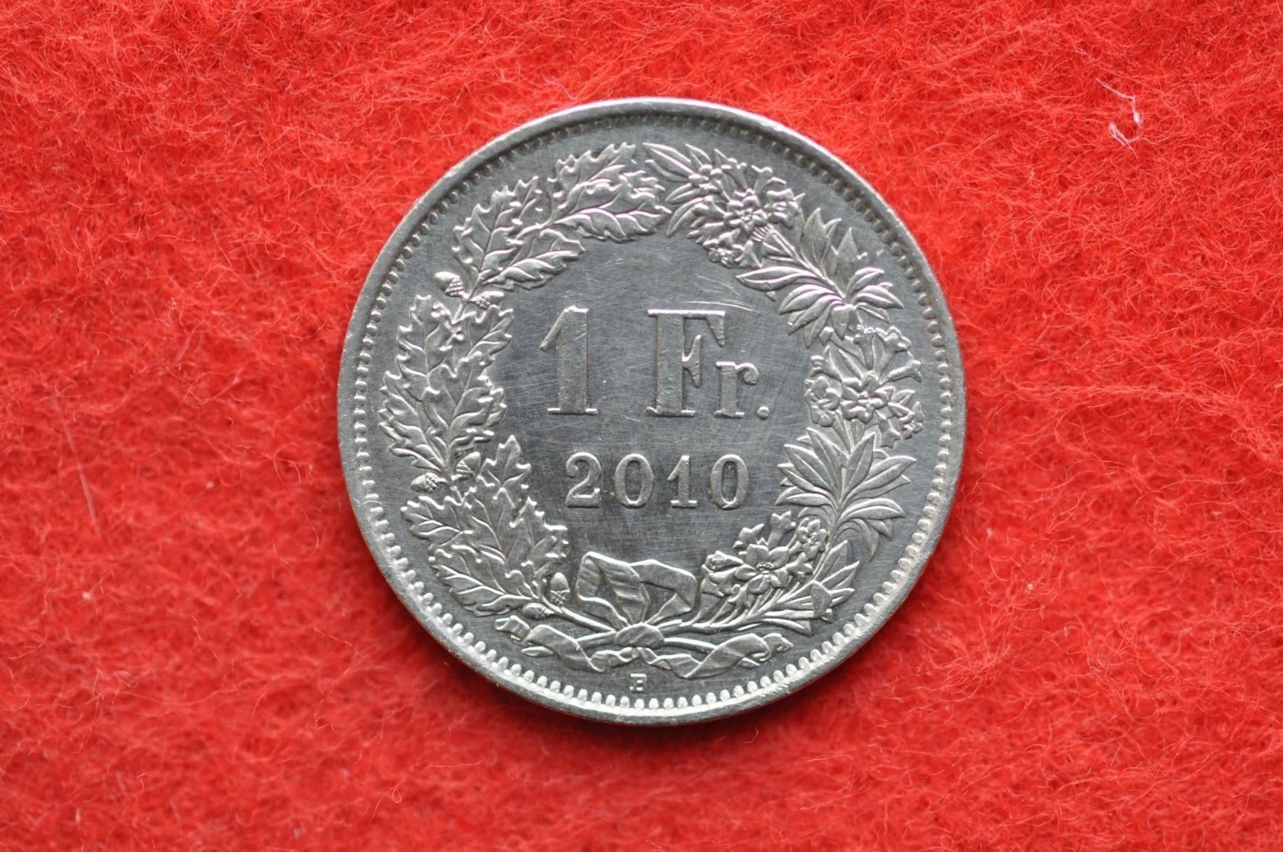 Tutti le monete: 1 franken 2010 – Usato da Laupen BE venduto da Gufi57